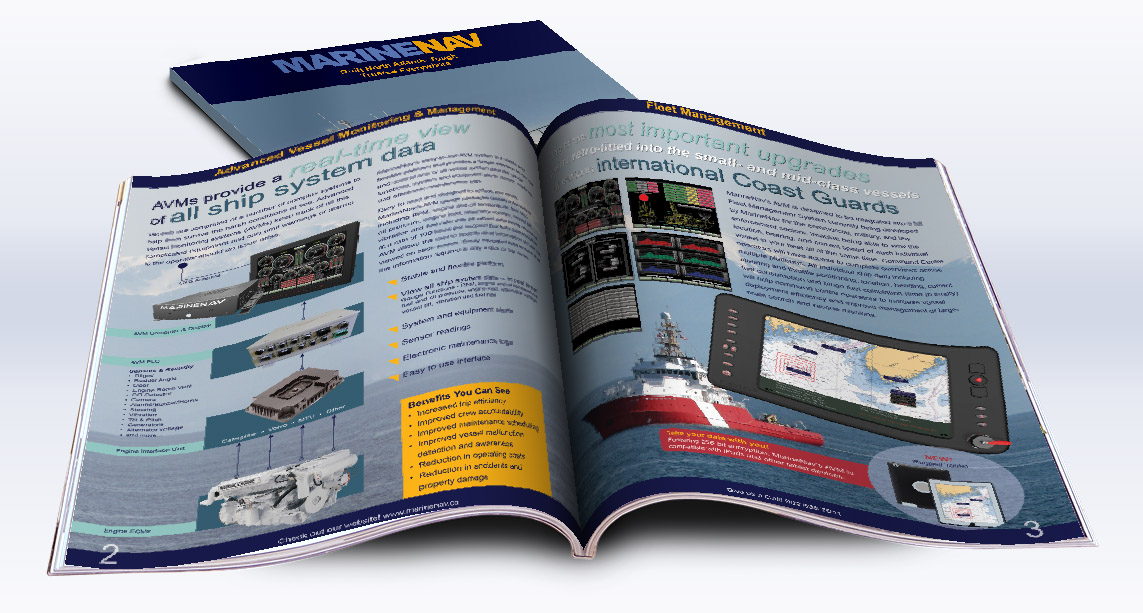 MarineNav Catalogue Design, Branding & Layout